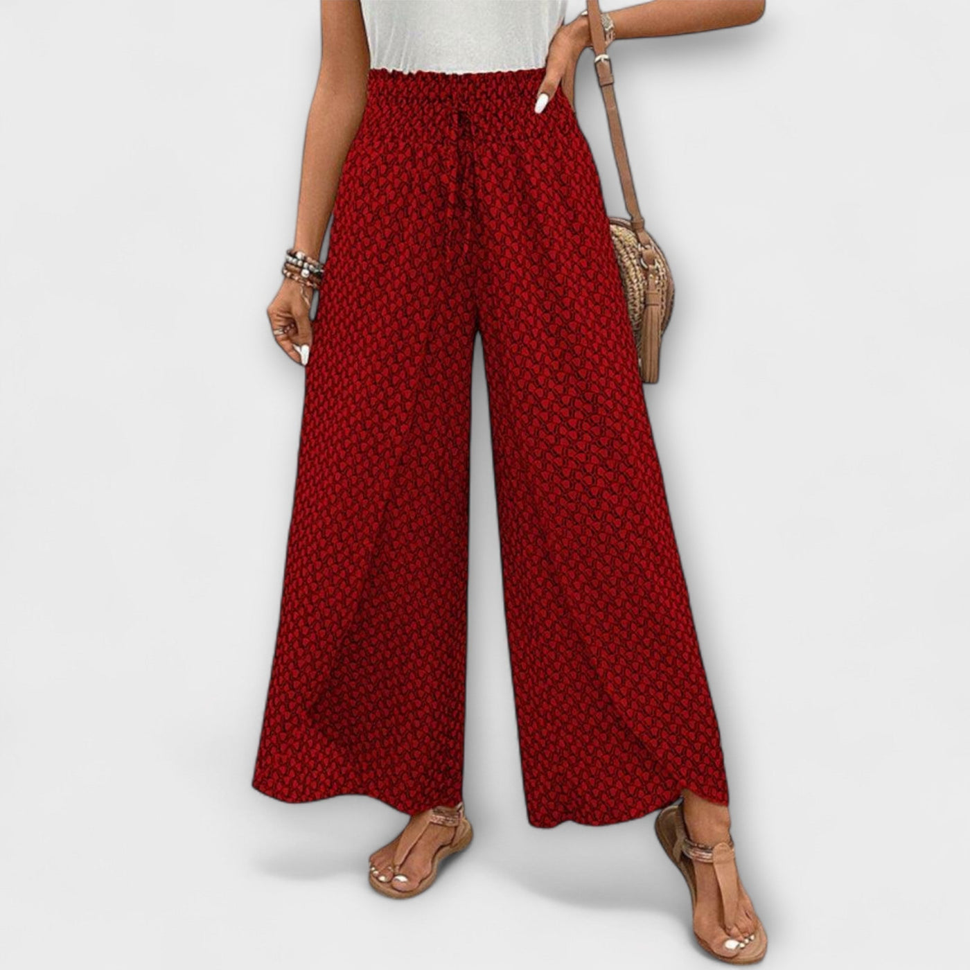 Chiara - Elegant Palazzo Trousers