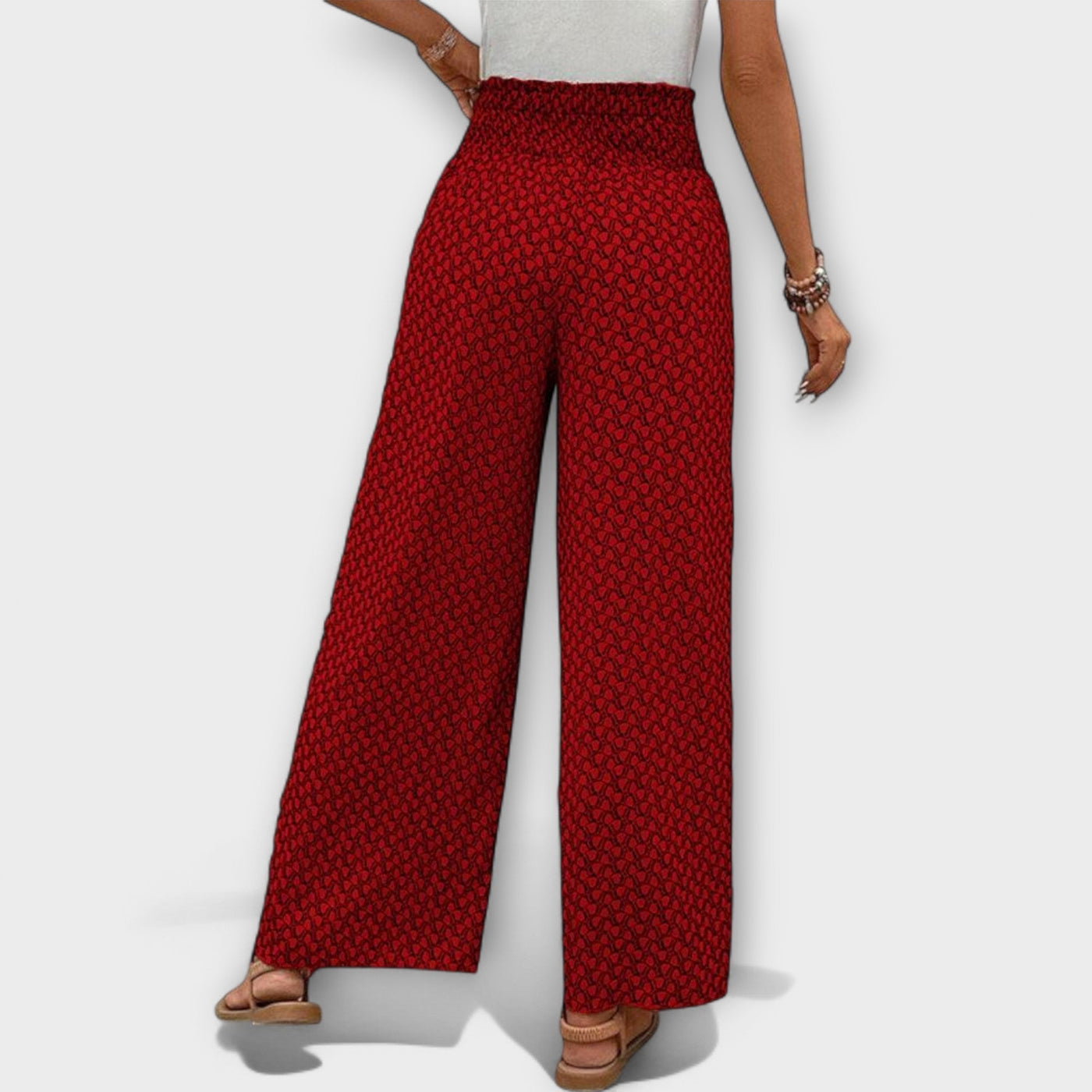 Chiara - Elegant Palazzo Trousers