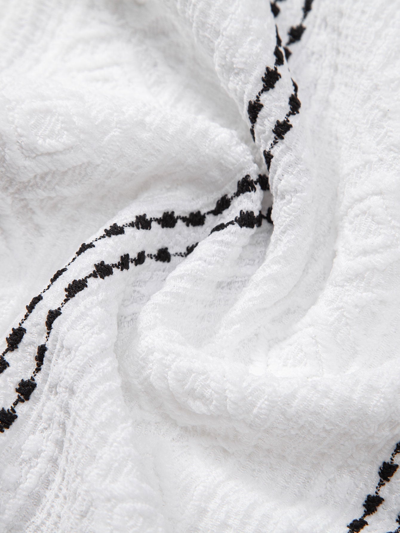 Jacquard Shirt & Linen Trousers Set