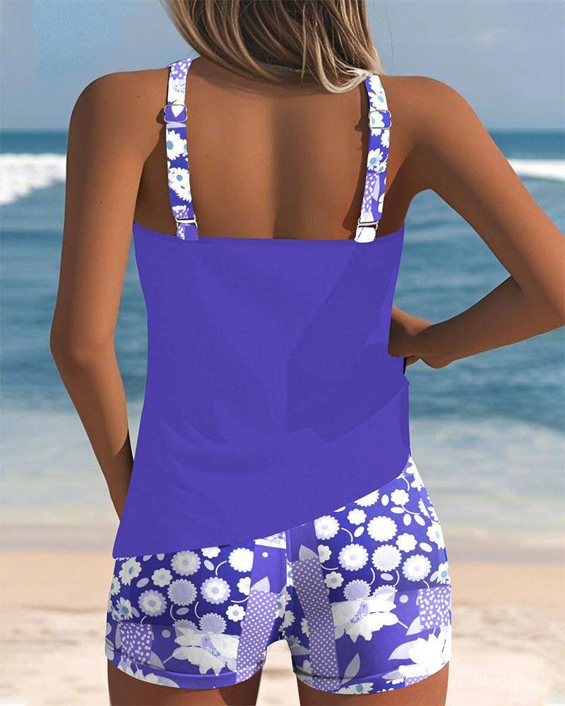 GINEVRA™ | COMFORTABLE FLORAL TANKINI