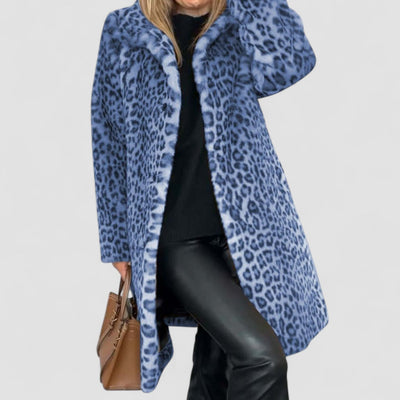 Aliyah - Cosy Leopard Print Jacket