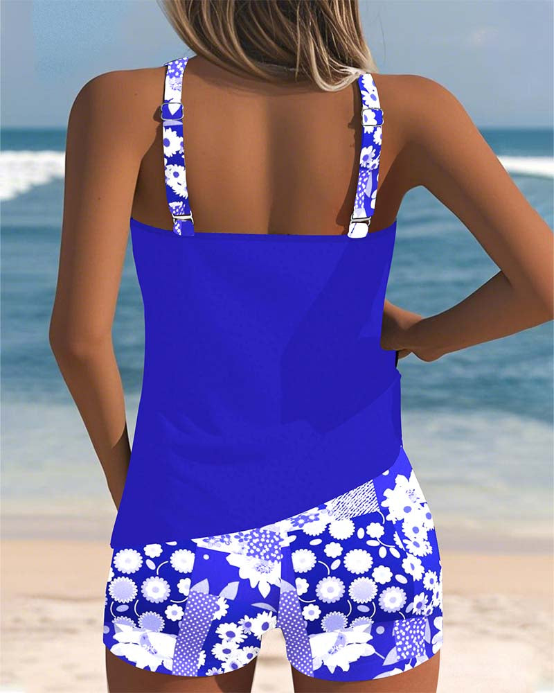 GINEVRA™ | COMFORTABLE FLORAL TANKINI