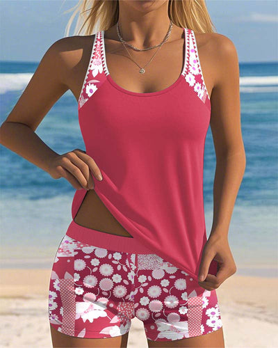 GINEVRA™ | COMFORTABLE FLORAL TANKINI