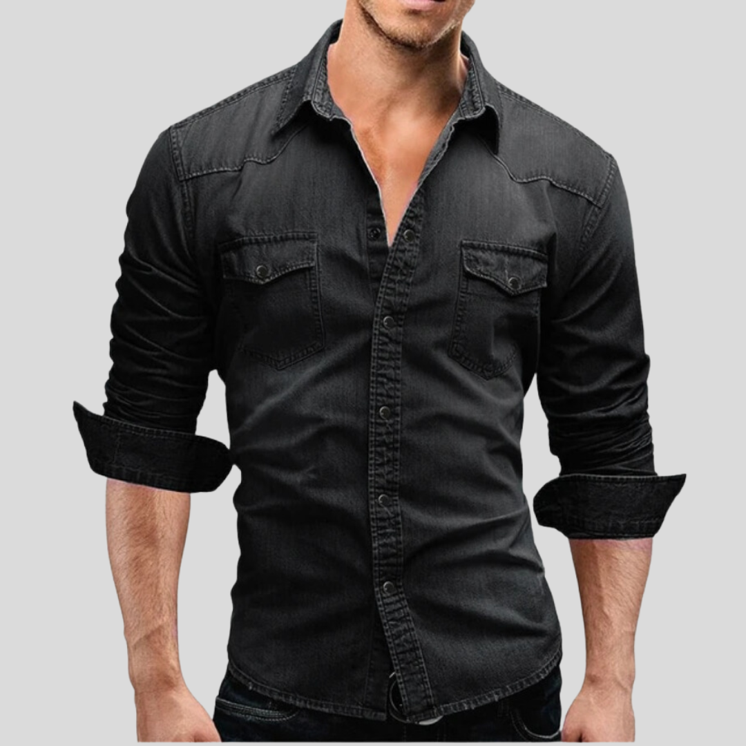EMILIANO™|MODERN DENIM SHIRT