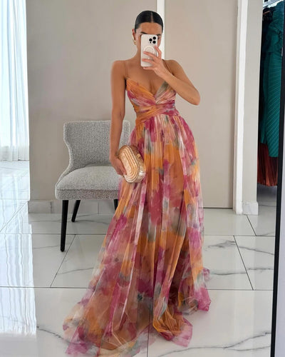 Luna – Floral Maxi Dress