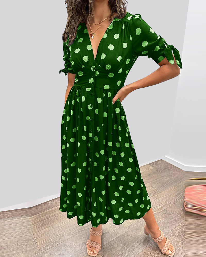 Monique | Polka Dot Dress