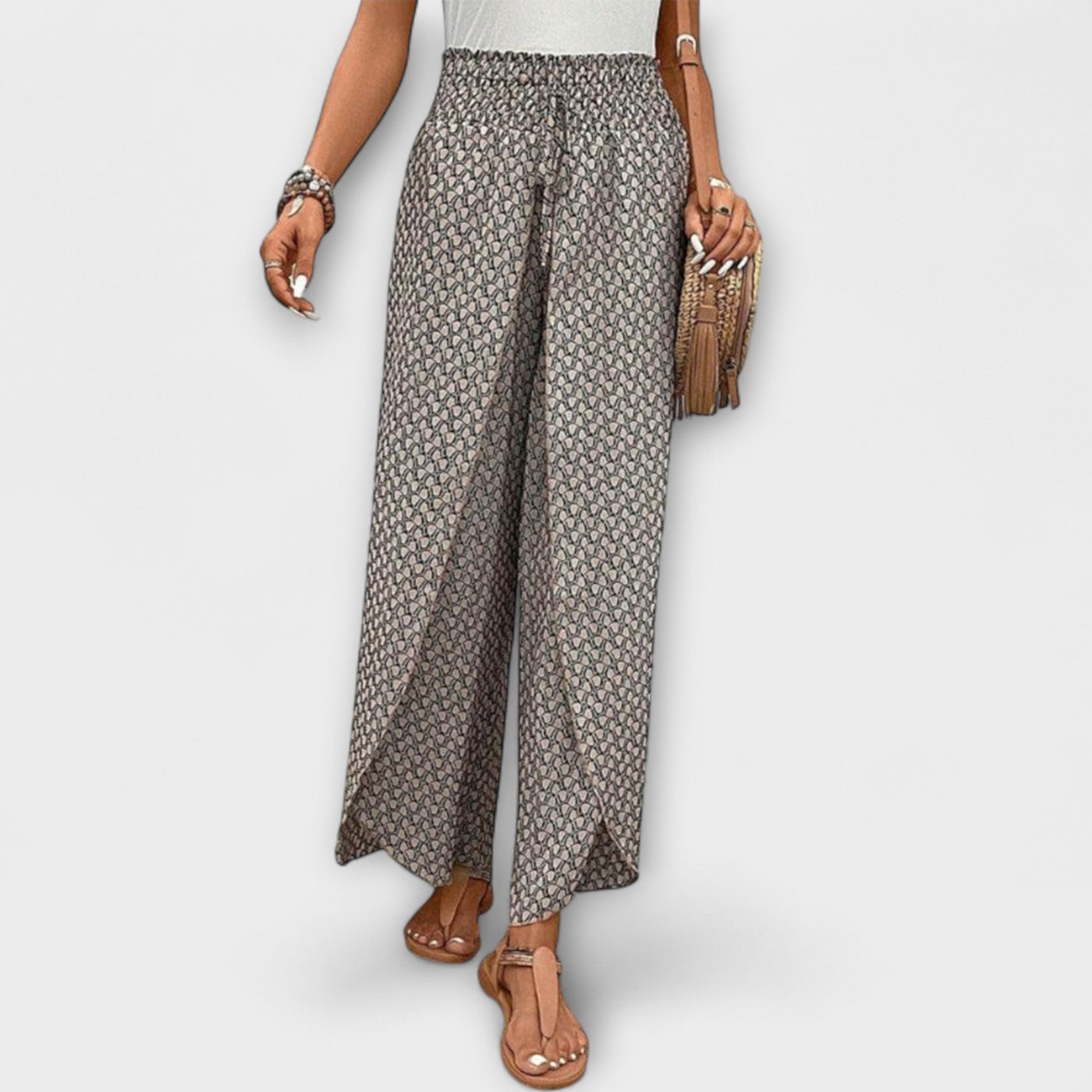 Chiara - Elegant Palazzo Trousers