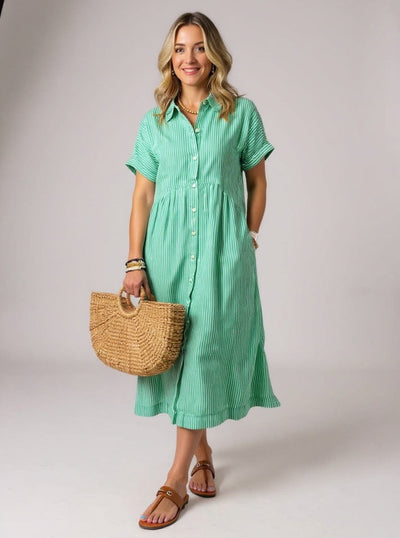 KARI | Fashionable Striped Dress