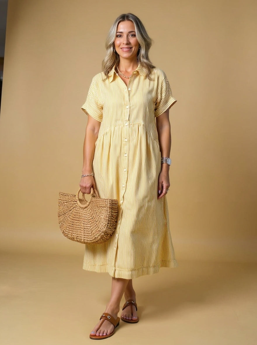 KARI | Fashionable Striped Dress