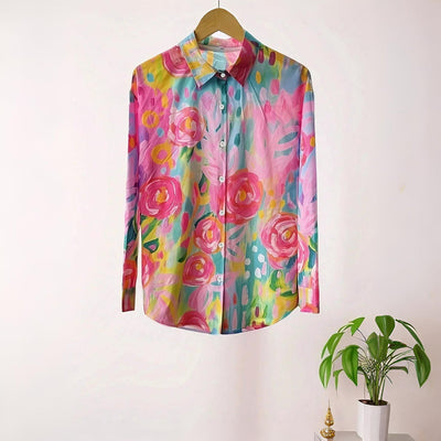 Emerson|Colorful Pattern Blouse