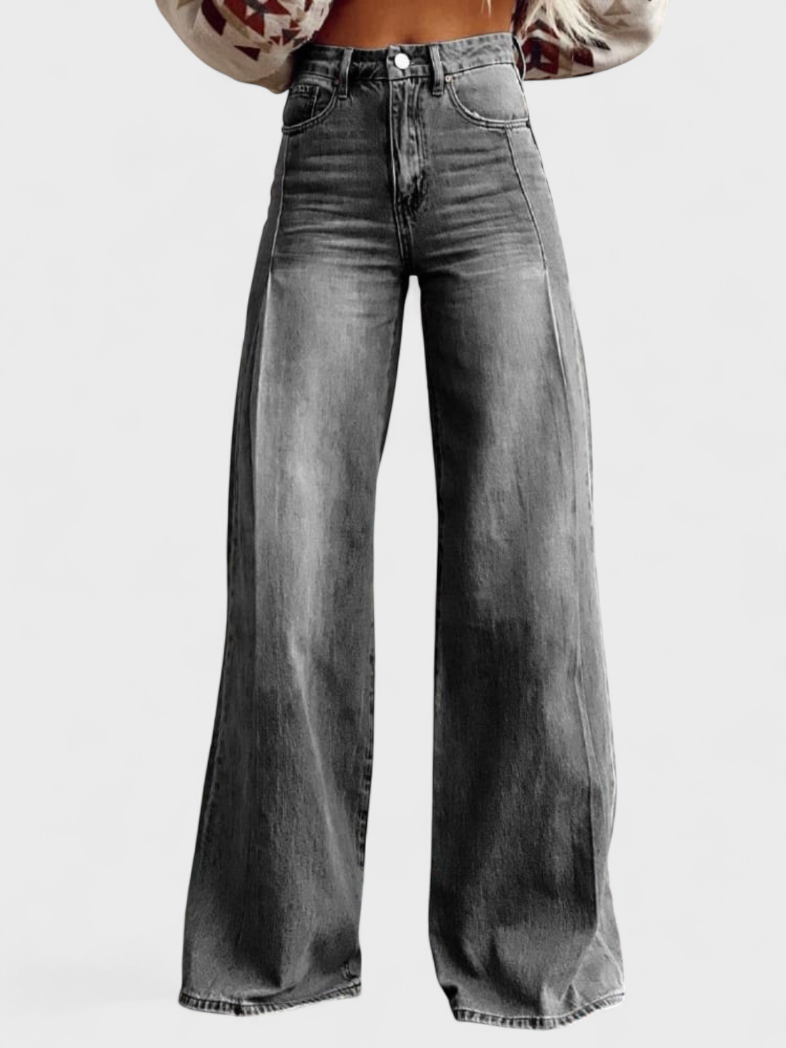 Avery - Elegant Wide-Leg Casual Trousers