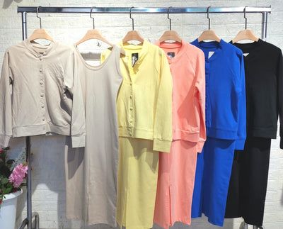 MILENA™|DRESS AND JACKET SET