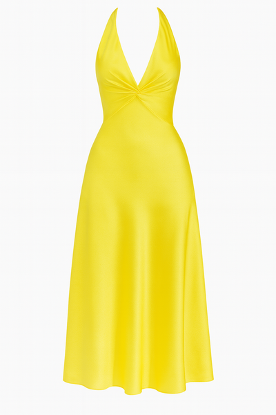 Aurielle – Satin Maxi Dress