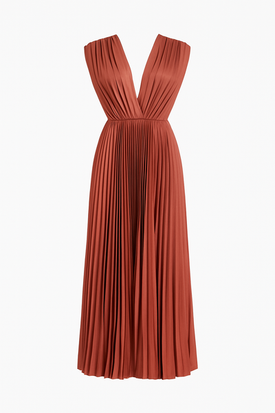 Maria - Stylish Pleated Dress