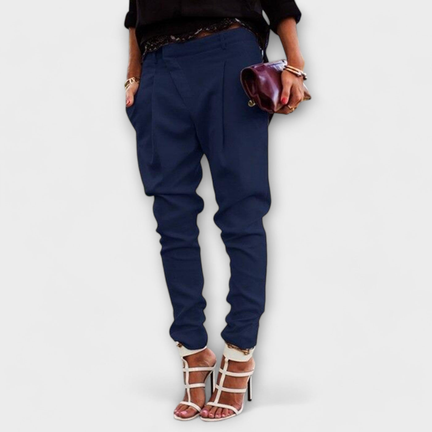 Mira - Elegant Tapered Trousers