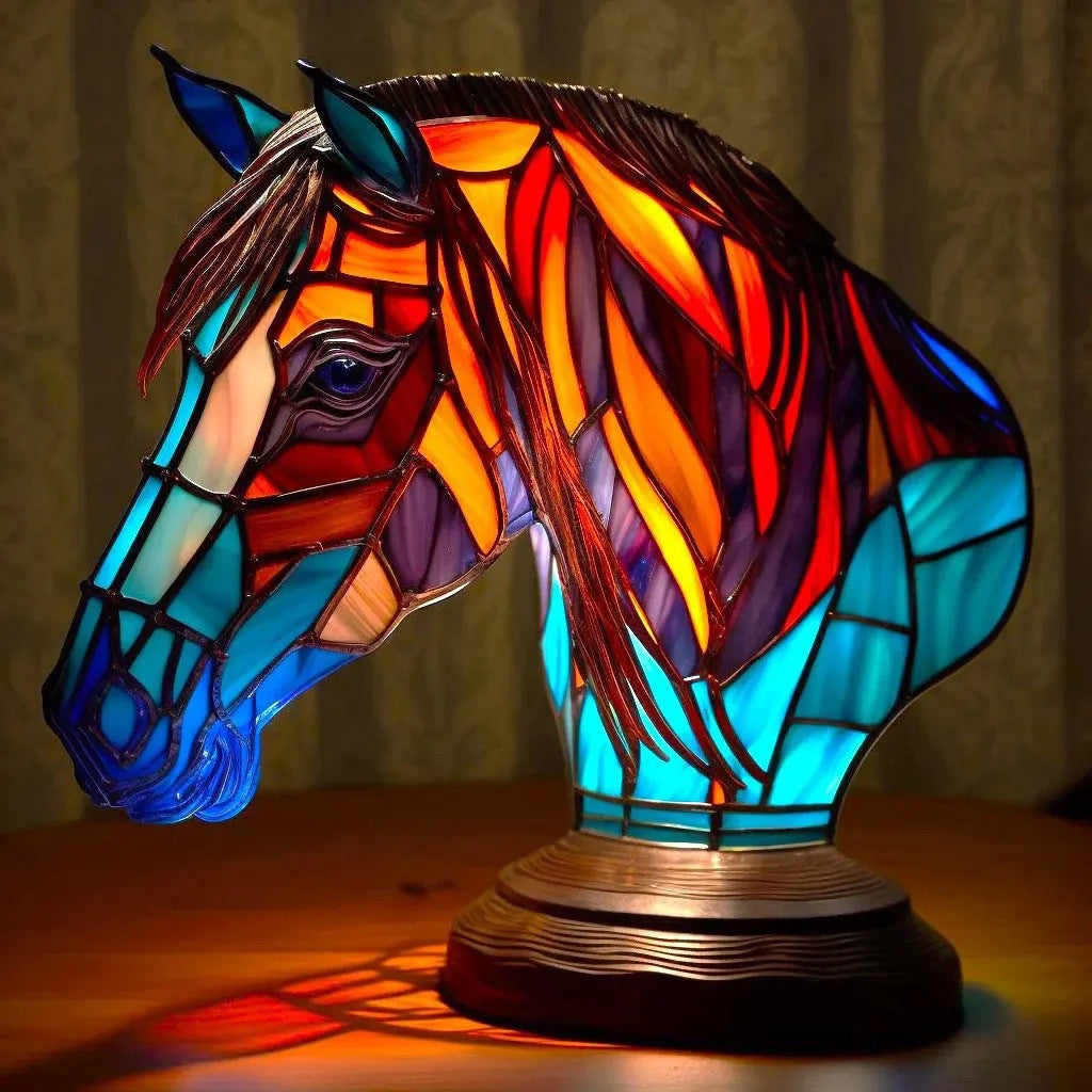 Pupuce – Magical Table Lamp Made of Colourful Glass