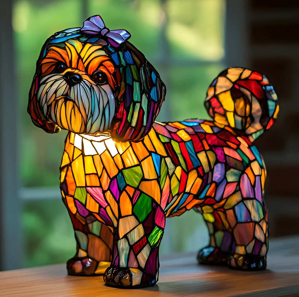 Mimine – Magical Lamp for Dogs Made of Coloured Glass