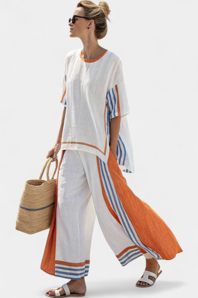 GIULIANA™|SUMMER STRIPE SUIT