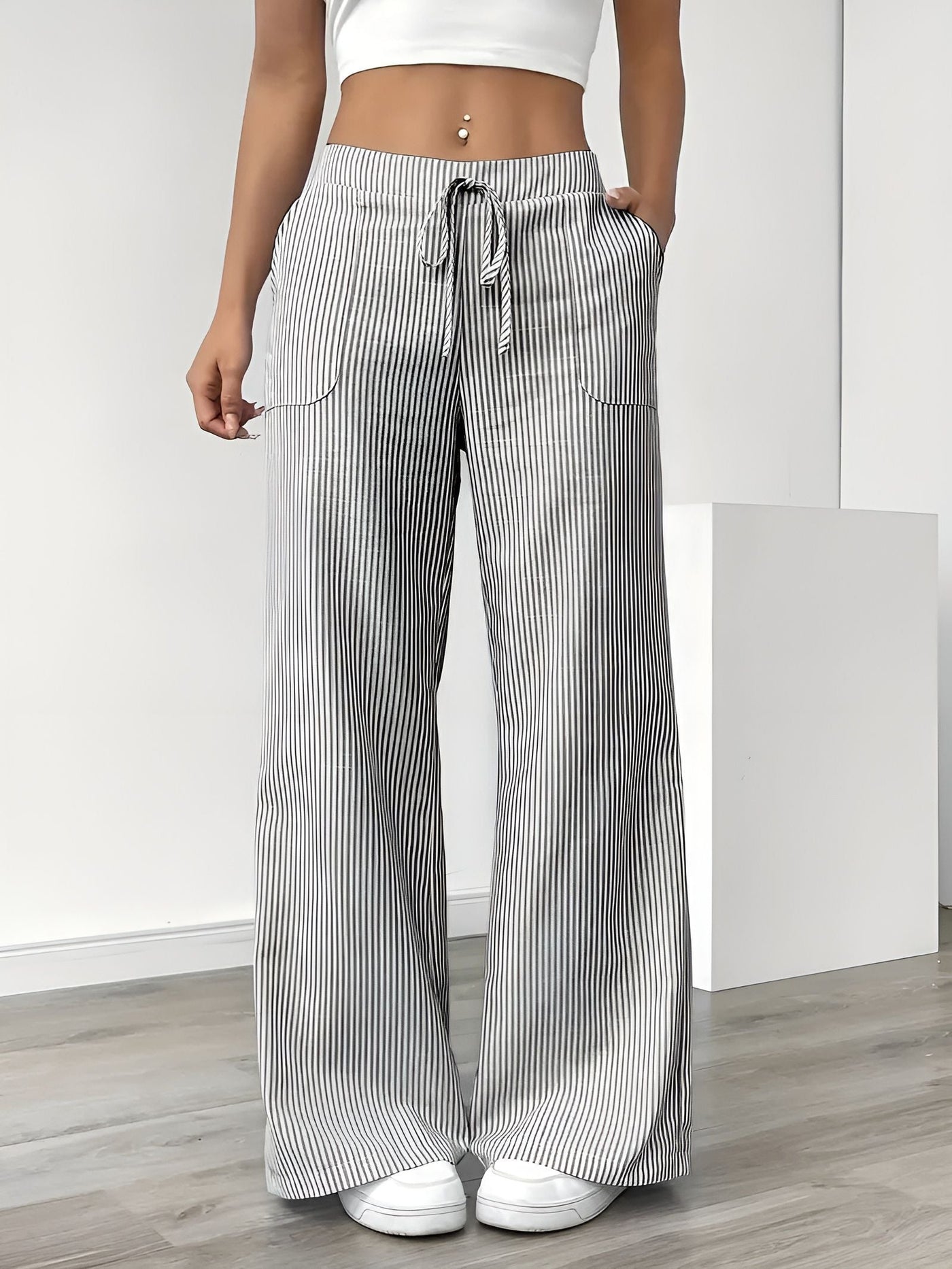 Disa – Striped Trousers