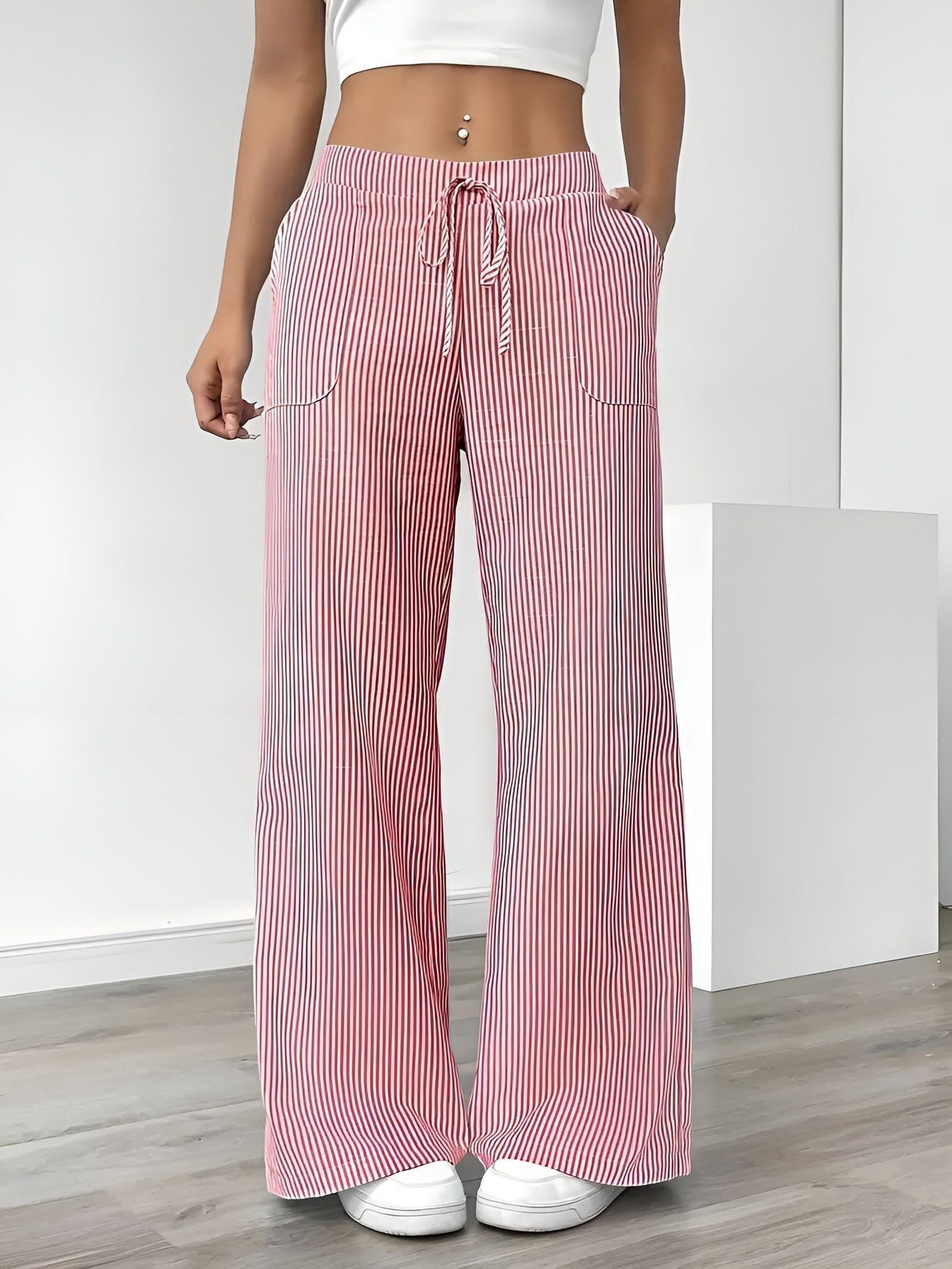 Disa – Striped Trousers