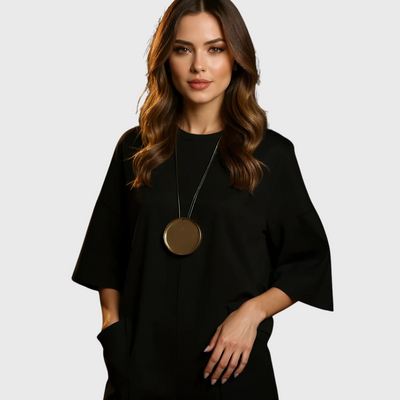 Claudia | Elegant Short Sleeve Jumpsuit