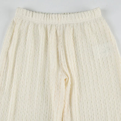 ELIONA Relaxed Knit Trousers