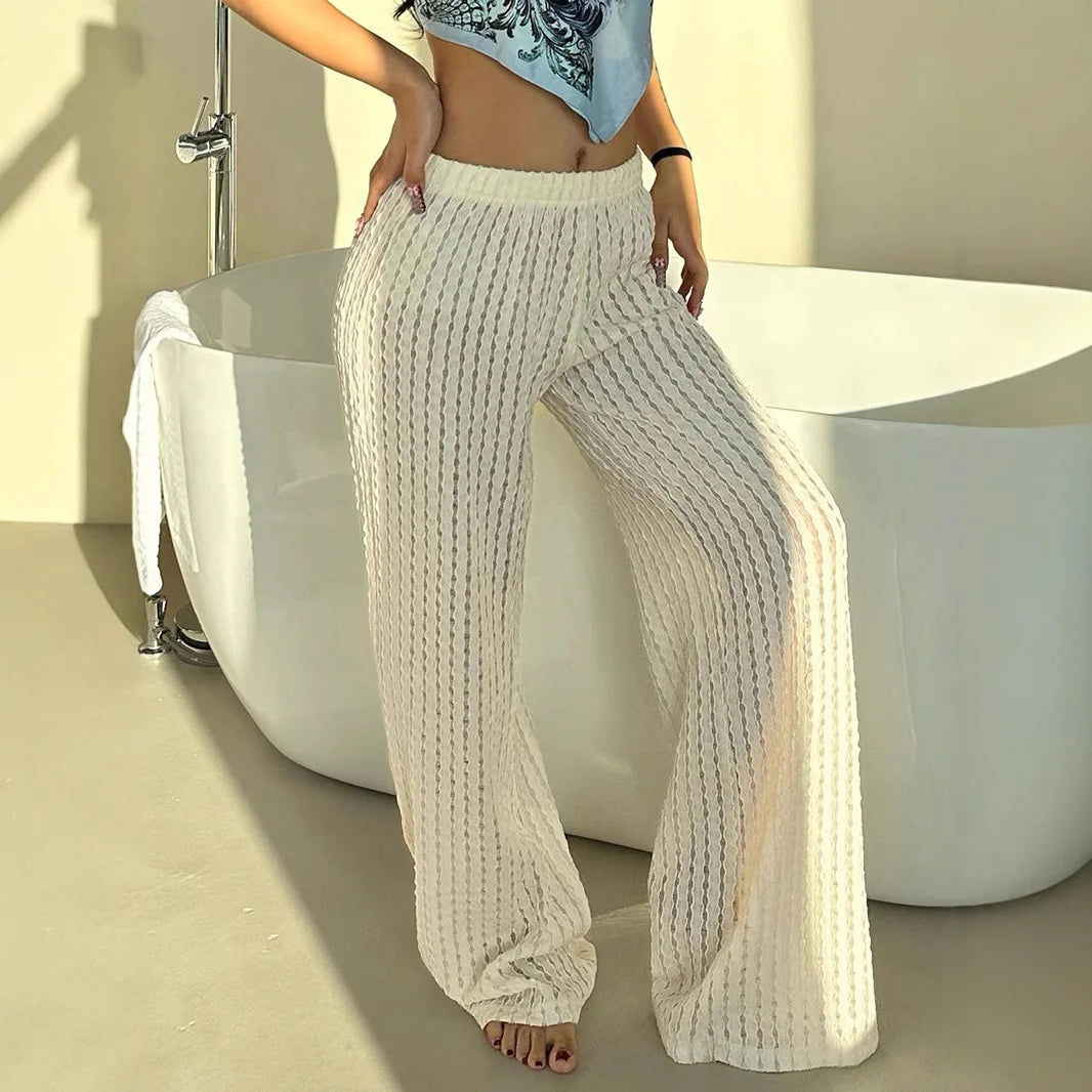 ELIONA Relaxed Knit Trousers