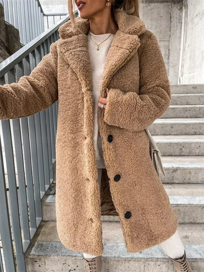 Monica - Stylish Teddy Coat