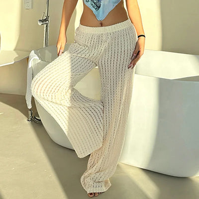 ELIONA Relaxed Knit Trousers