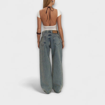Rayne - Jeans in Transparent Denim Blue Trixie