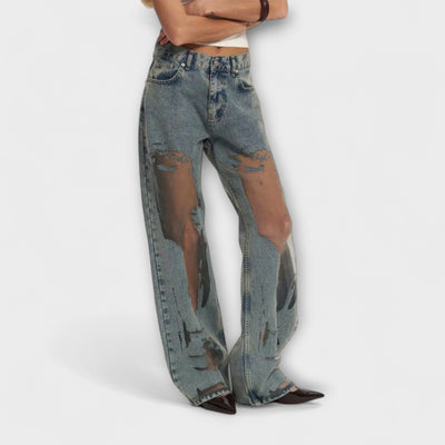 Rayne - Jeans in Transparent Denim Blue Trixie