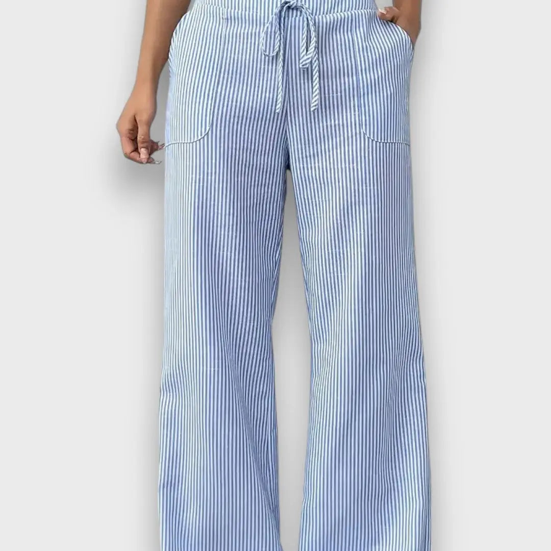 Karina – Trousers with Thin Stripes