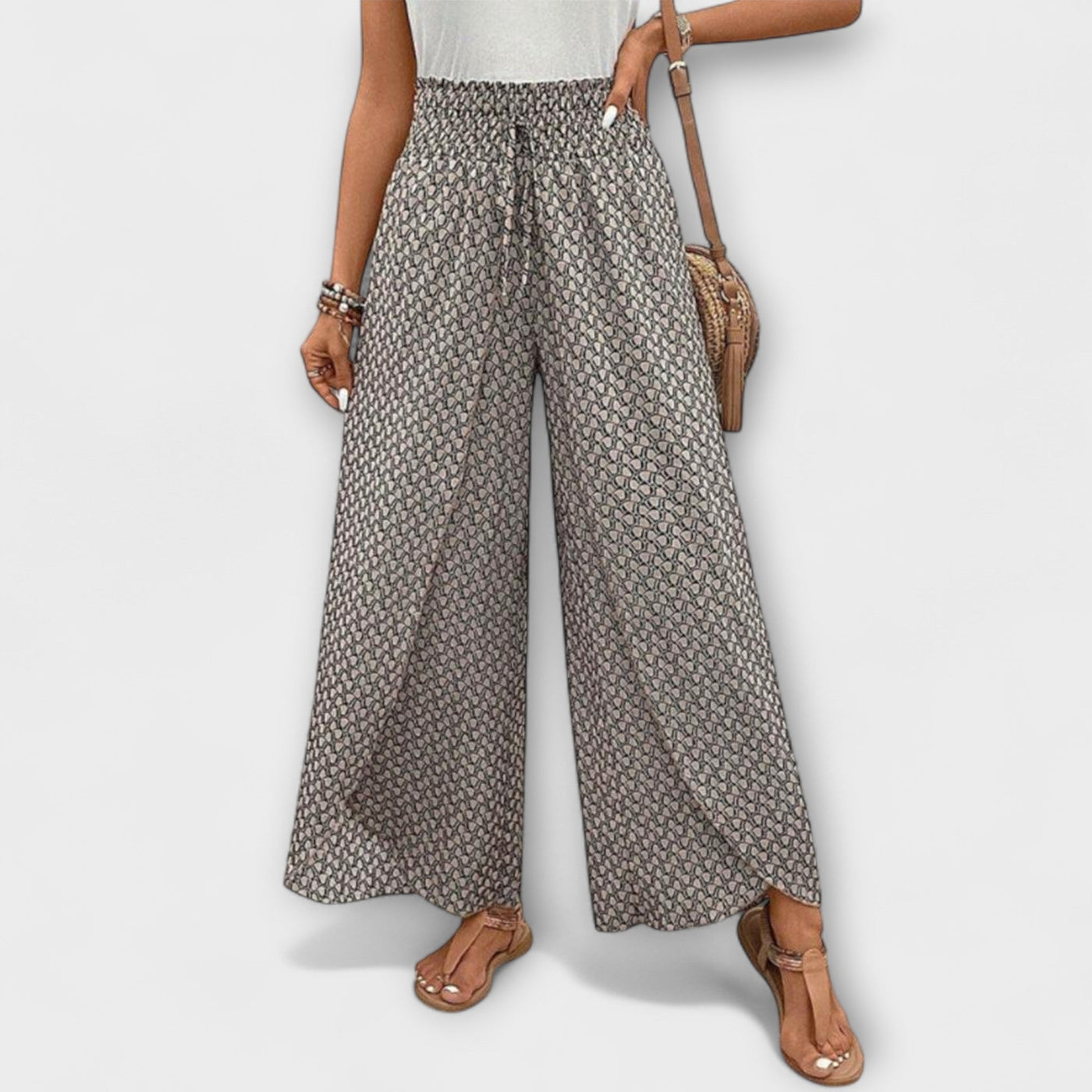 Chiara - Elegant Palazzo Trousers