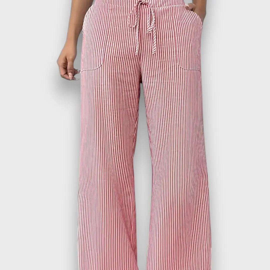 Karina – Trousers with Thin Stripes