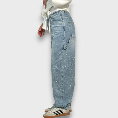 Nolene – Jeans with a Sparkling Finish and Urban Character