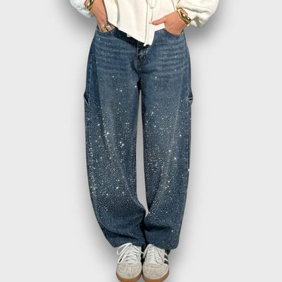 Nolene – Jeans with a Sparkling Finish and Urban Character