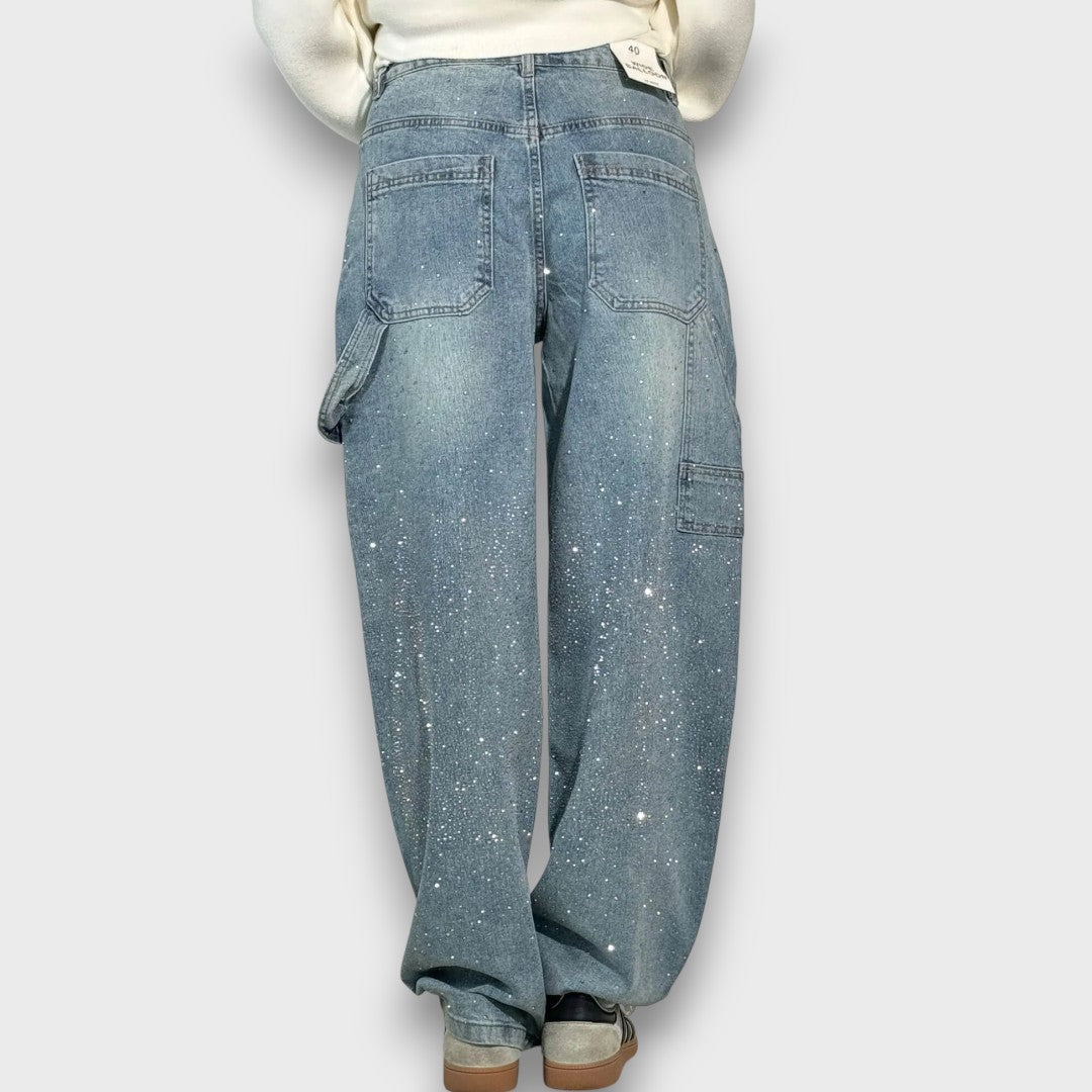 Nolene – Jeans with a Sparkling Finish and Urban Character