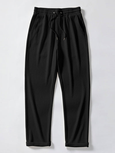 Santorini V-Neck Polo & Ribbed Trousers Set