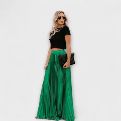 Ephersyn - Pleated Maxi Skirt
