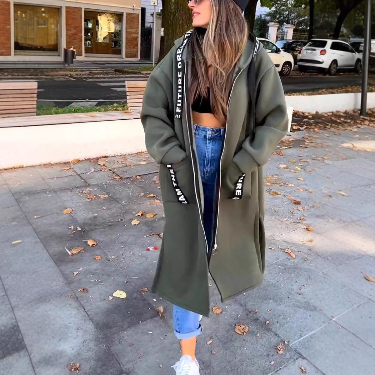 Anouk - Hoodie Coat